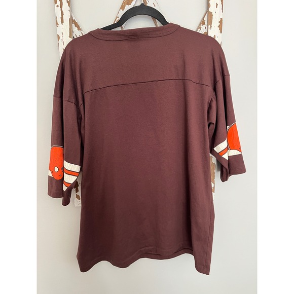 Vintage Cleveland Browns Graphic Logo Shirt Size Large - Picture 2 of 8
